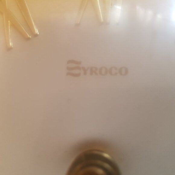 Vintage Mid-Century Starburst Wall Clock MCMLXIX by Syroco - Picture 10 of 16